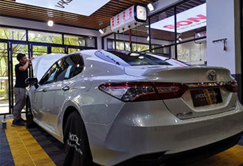 八代凱美瑞2.0G威固V10施工
